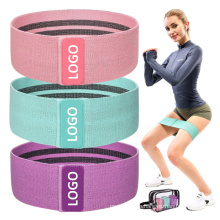 Sports Fitness Resistance Loops Bands, Anti Slip Hip Bands Exercise Bands Set/